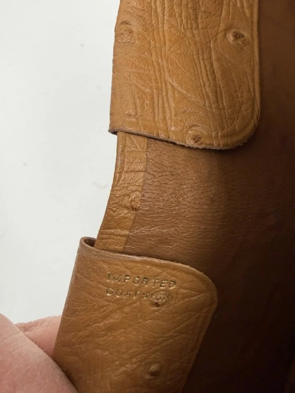 Vintage Men's Swank Tan Wallet & Card Holder Bifold